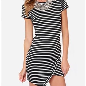 Wilde Heart Striped Bodycon Dress, Worn Once, perfect Condition - size S